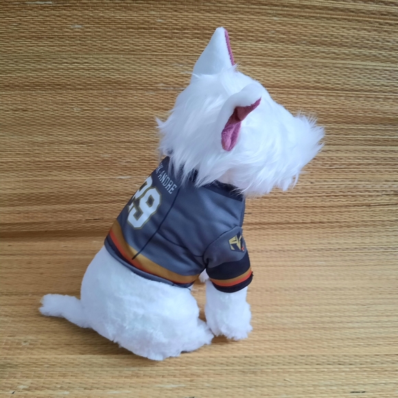 Bark Andre-Fleury, Rare White Plush Dog, Vegas Golden Knights, 2018- NWT - Picture 12 of 16